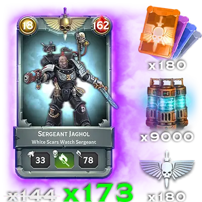 Sergeant Jaghol Large Bundle