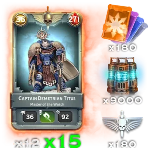 Captain Demetrian Titus Large Bundle