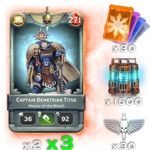 Captain Demetrian Titus Small Bundle