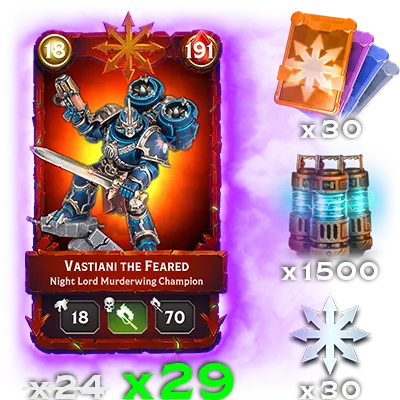 Vastiani the Feared Small Bundle