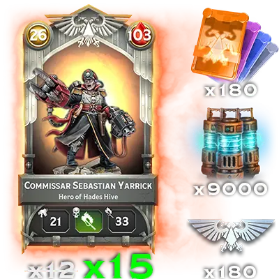 Commissar Sebastian Yarrick Large Bundle