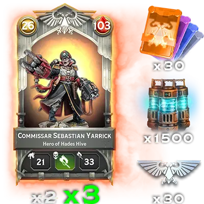 Commissar Sebastian Yarrick Small Bundle